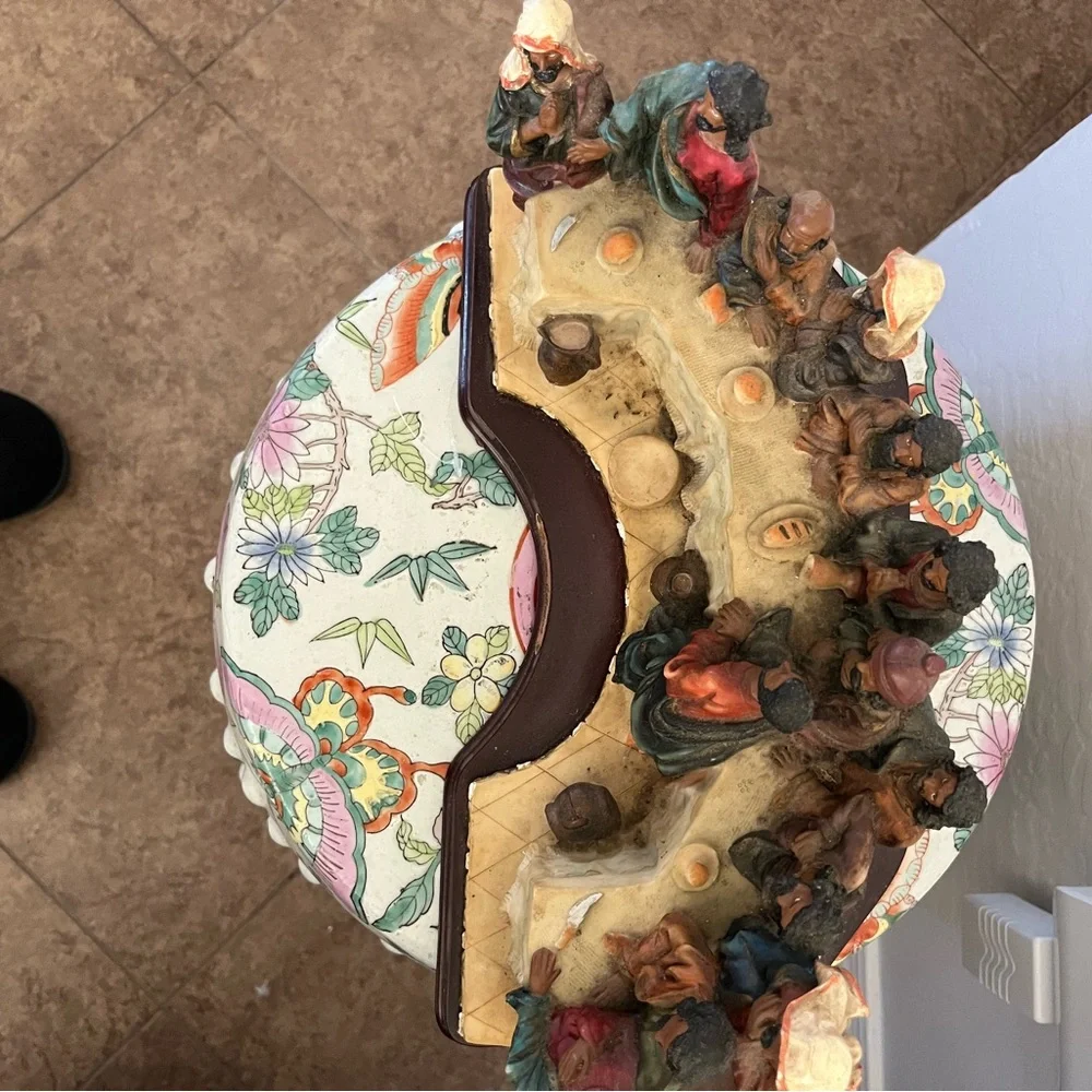 Mirella Precious Collection African American Sculpture of The Last Supper - Picture 4 of 5